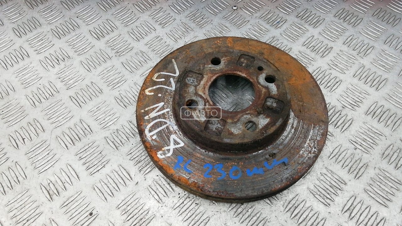 Диск тормозной передний