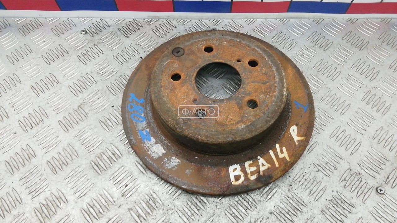 Диск тормозной задний