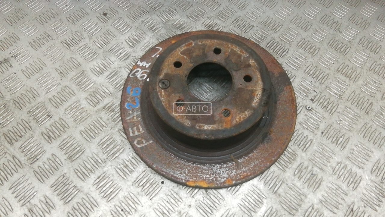 Диск тормозной задний