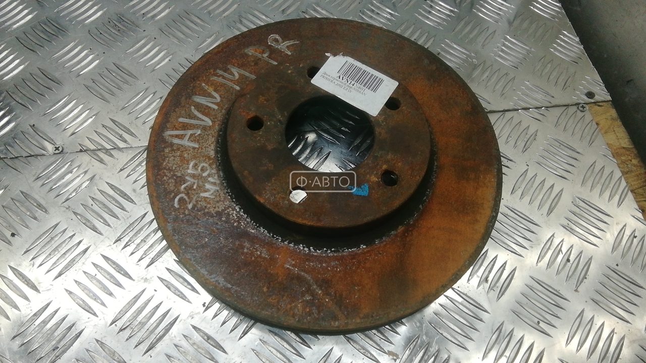 Диск тормозной передний