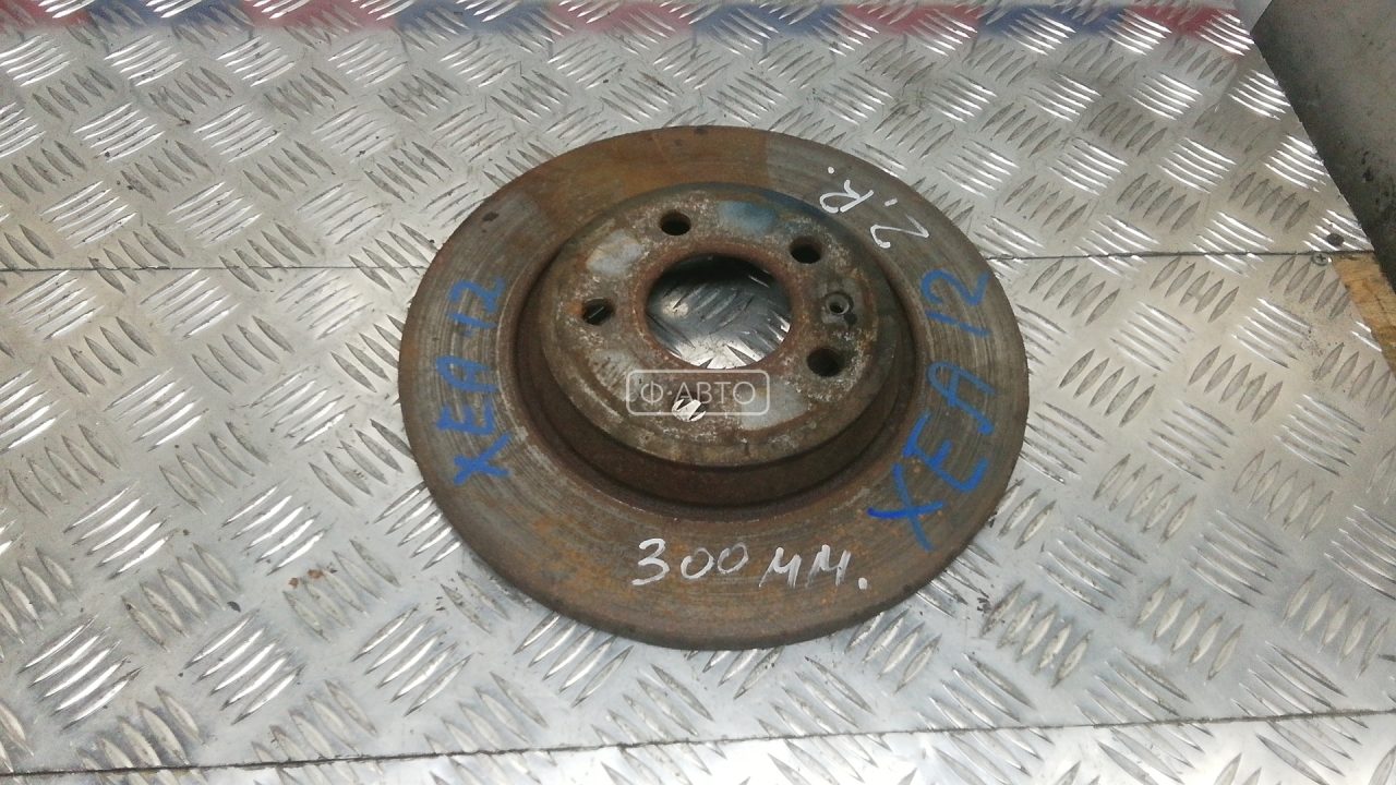 Диск тормозной задний