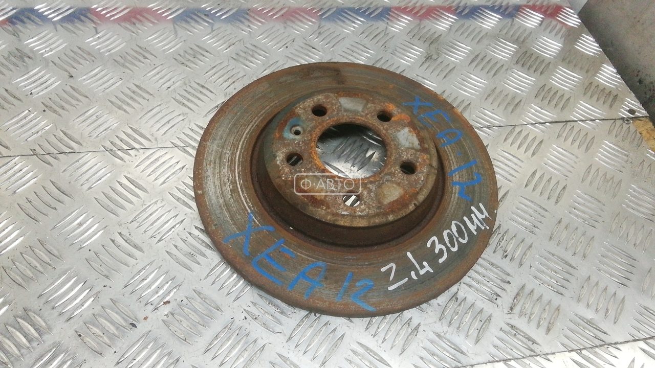 Диск тормозной задний