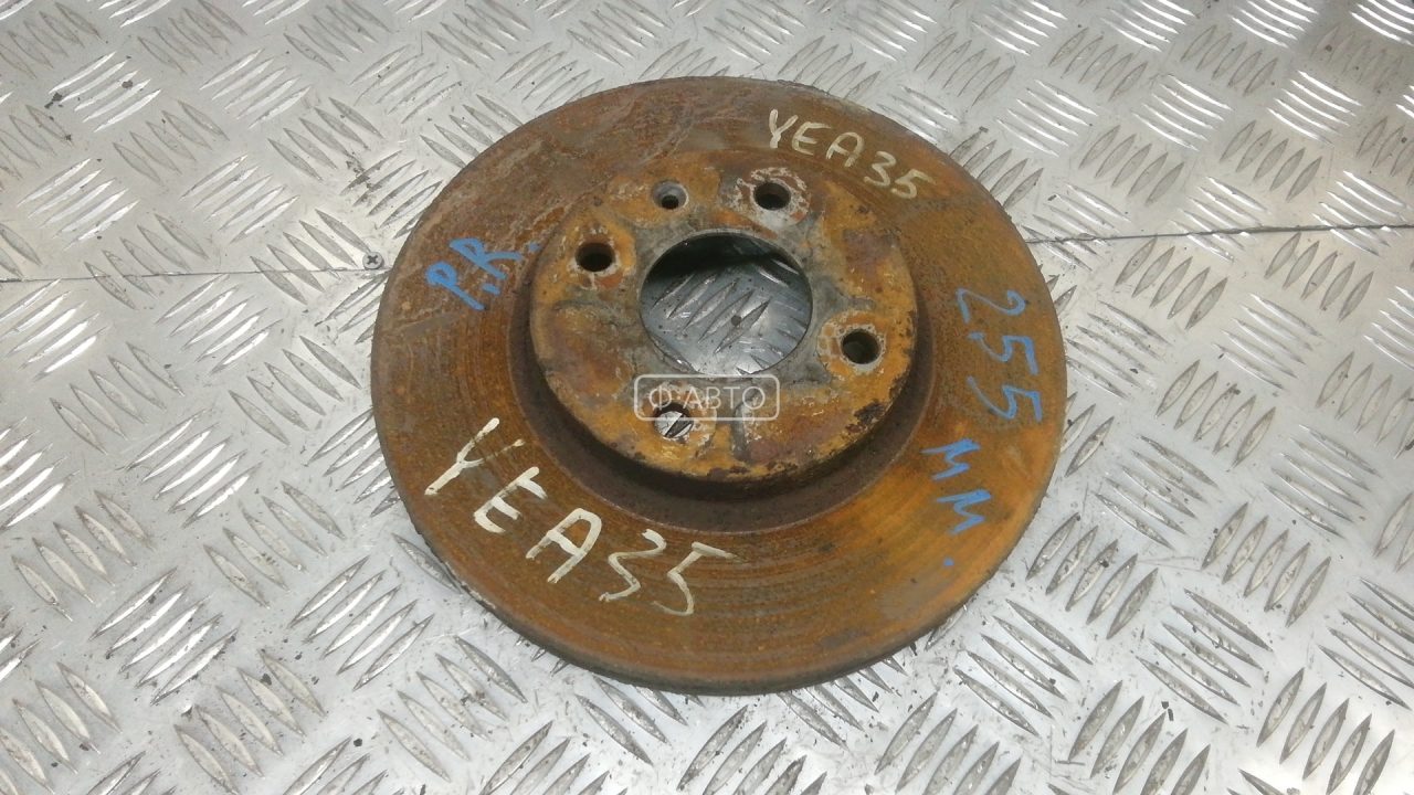 Диск тормозной передний