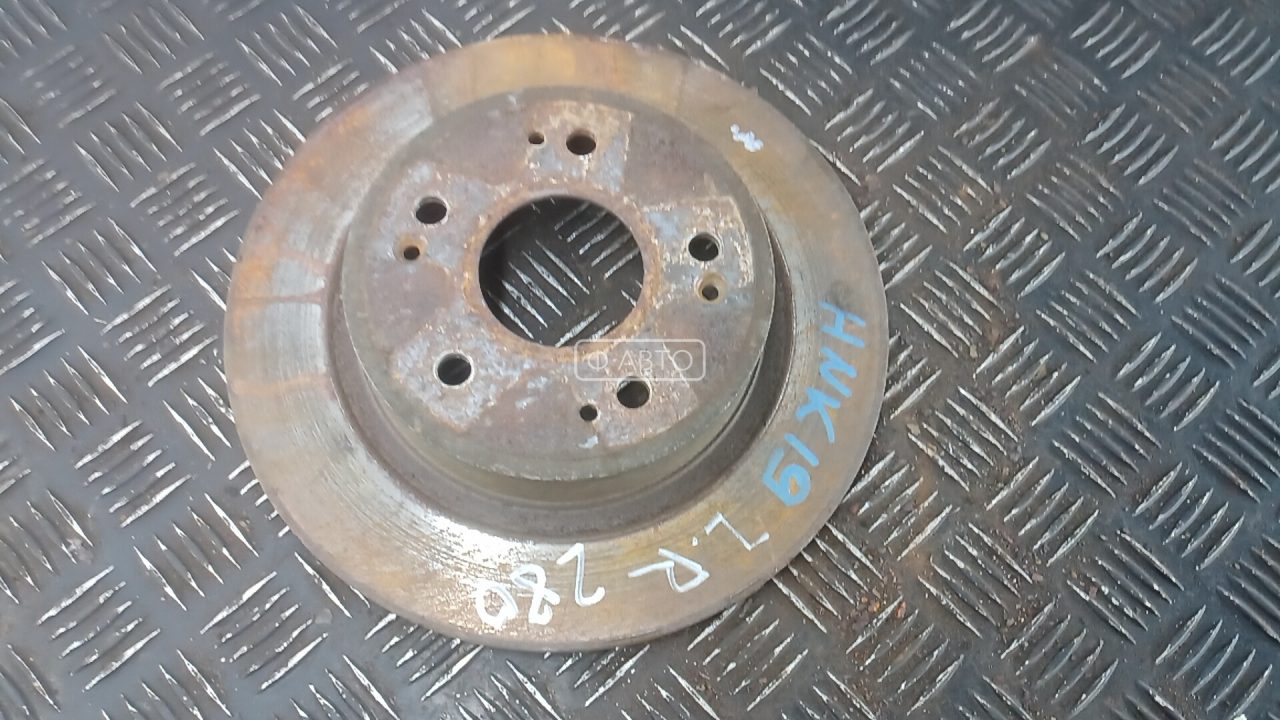 Диск тормозной задний