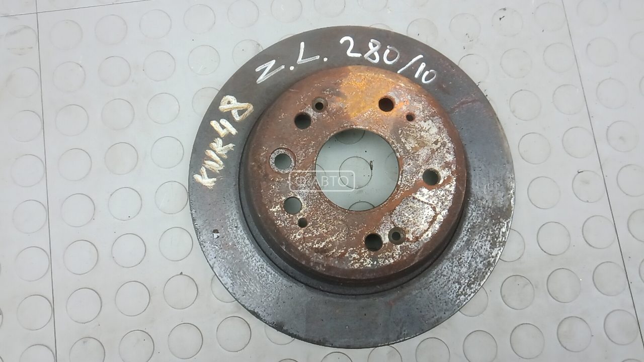 Диск тормозной задний