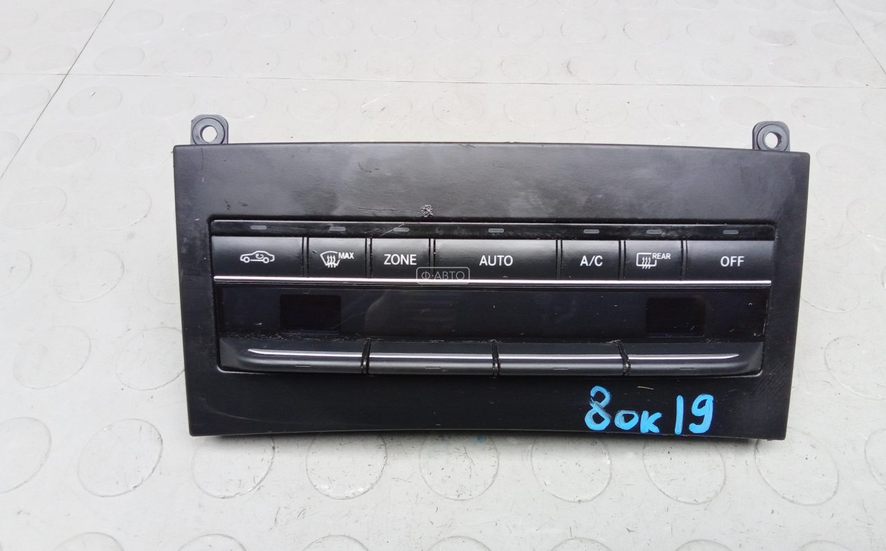 Блок управления печки и климат-контроля