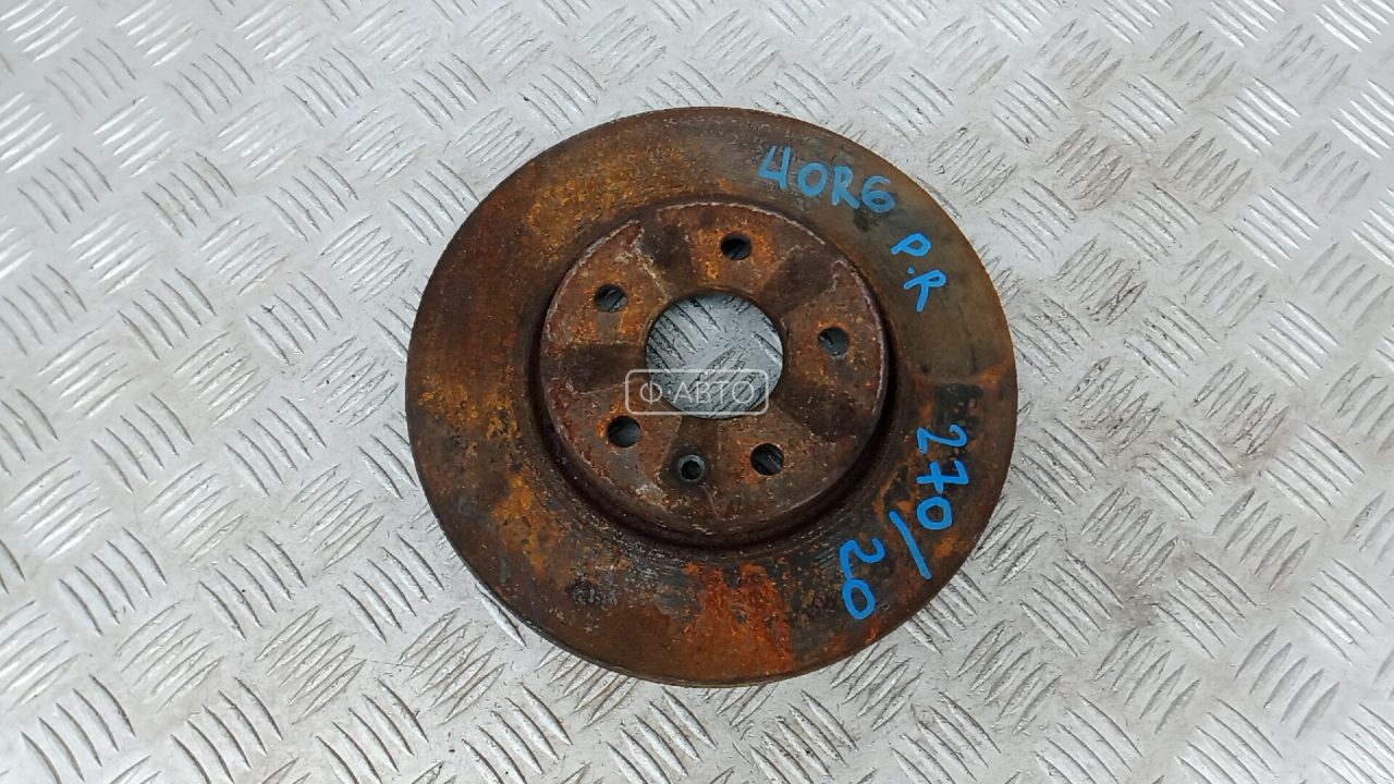 Диск тормозной передний