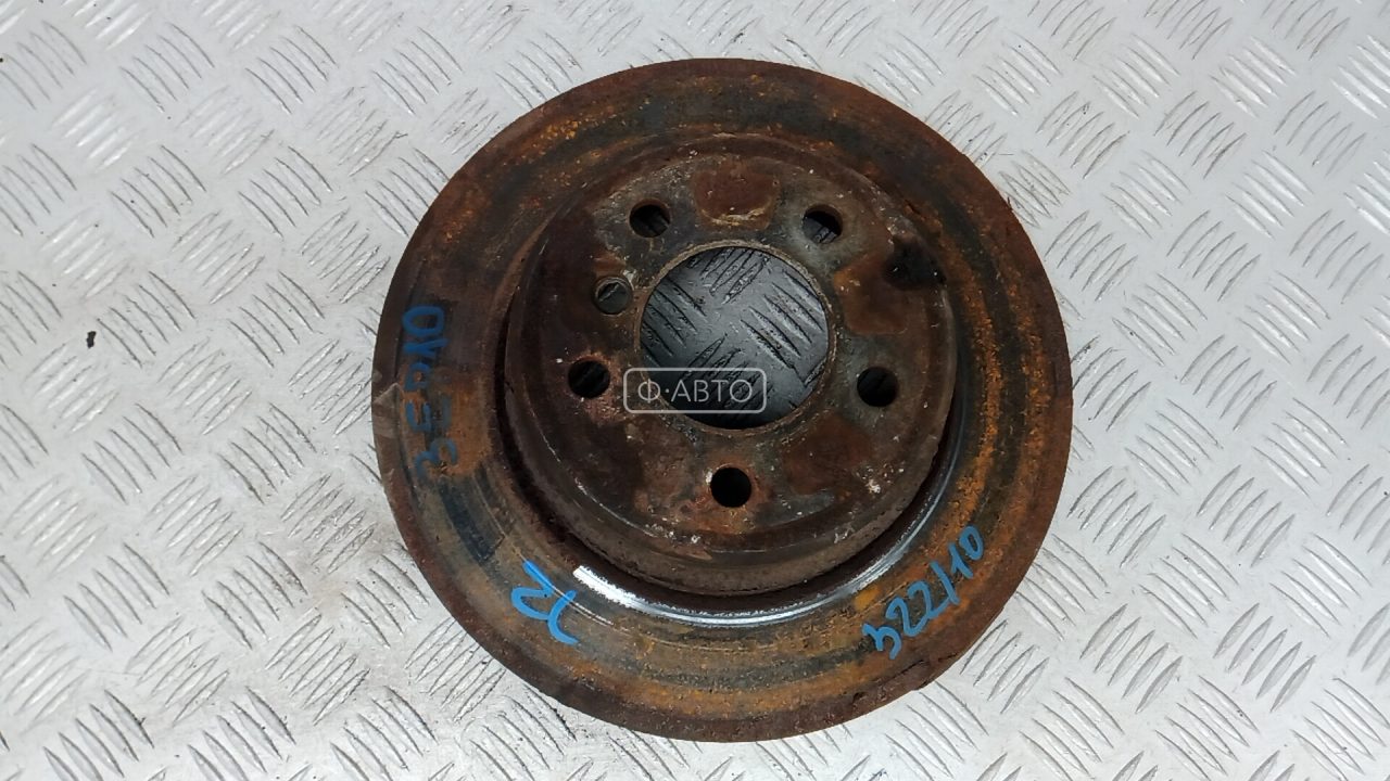 Диск тормозной задний