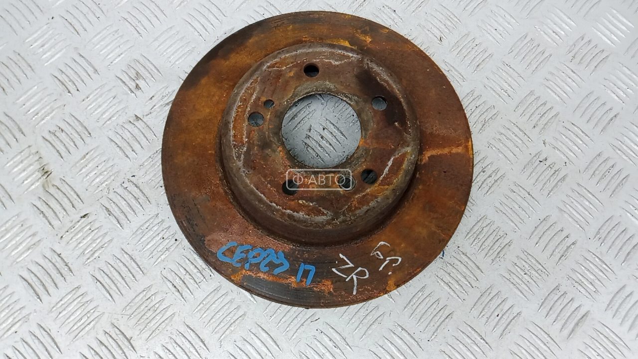 Диск тормозной задний