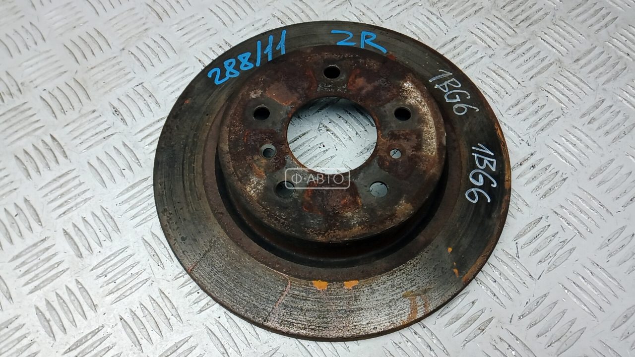 Диск тормозной задний