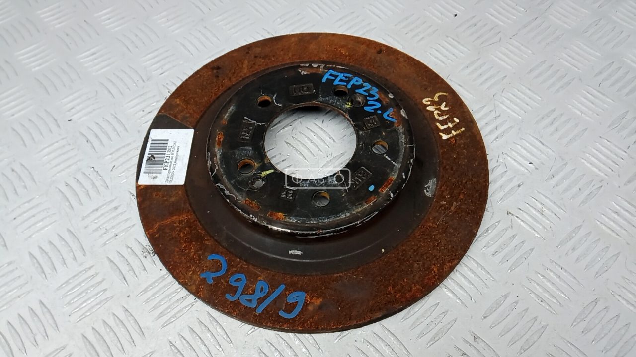 Диск тормозной задний