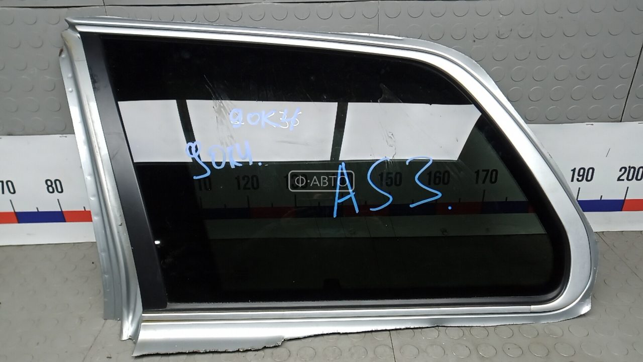 Стекло кузова боковое заднее левое