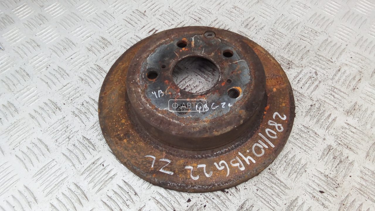 Диск тормозной задний