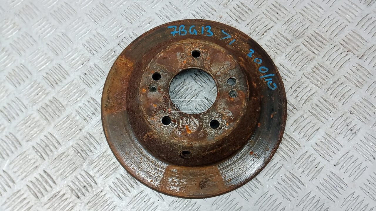 Диск тормозной задний