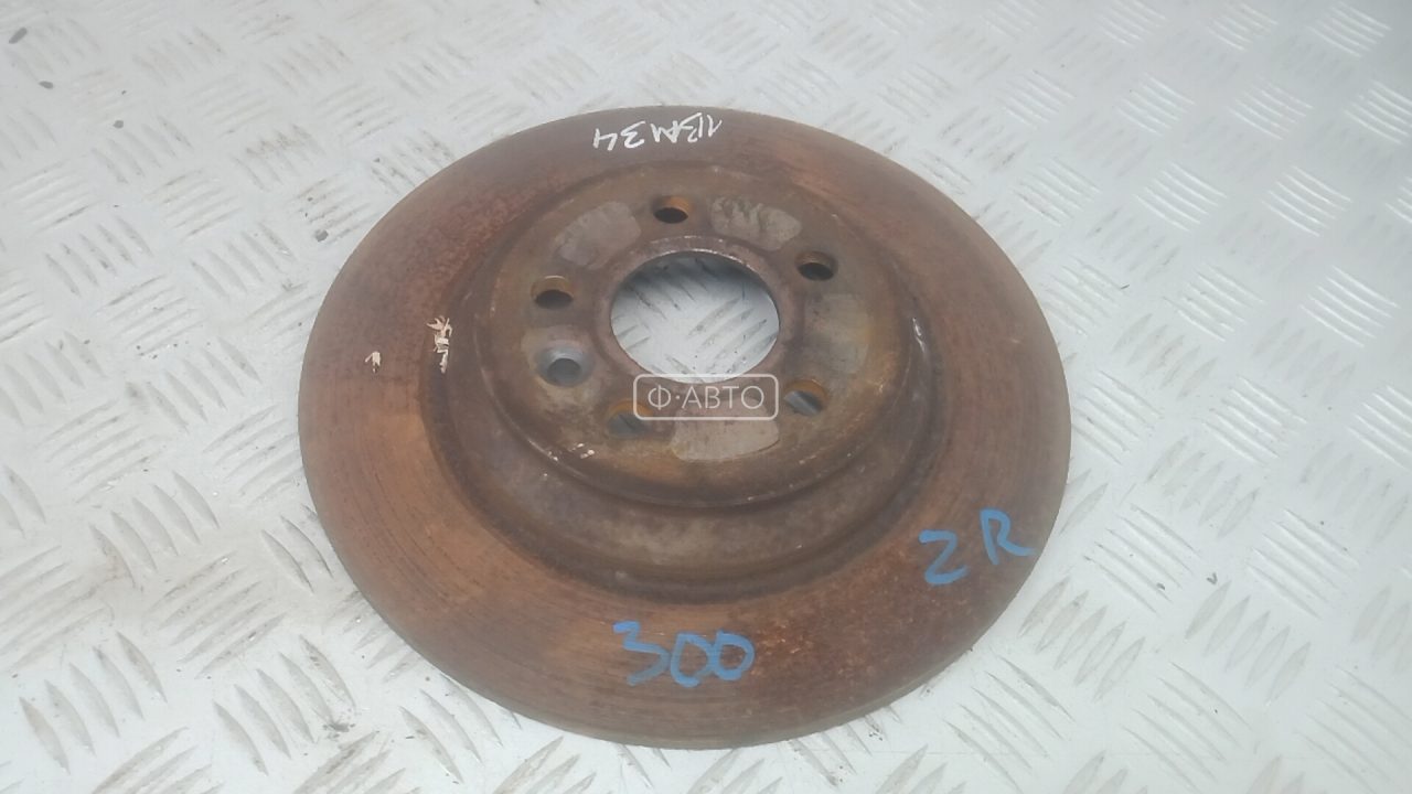 Диск тормозной задний