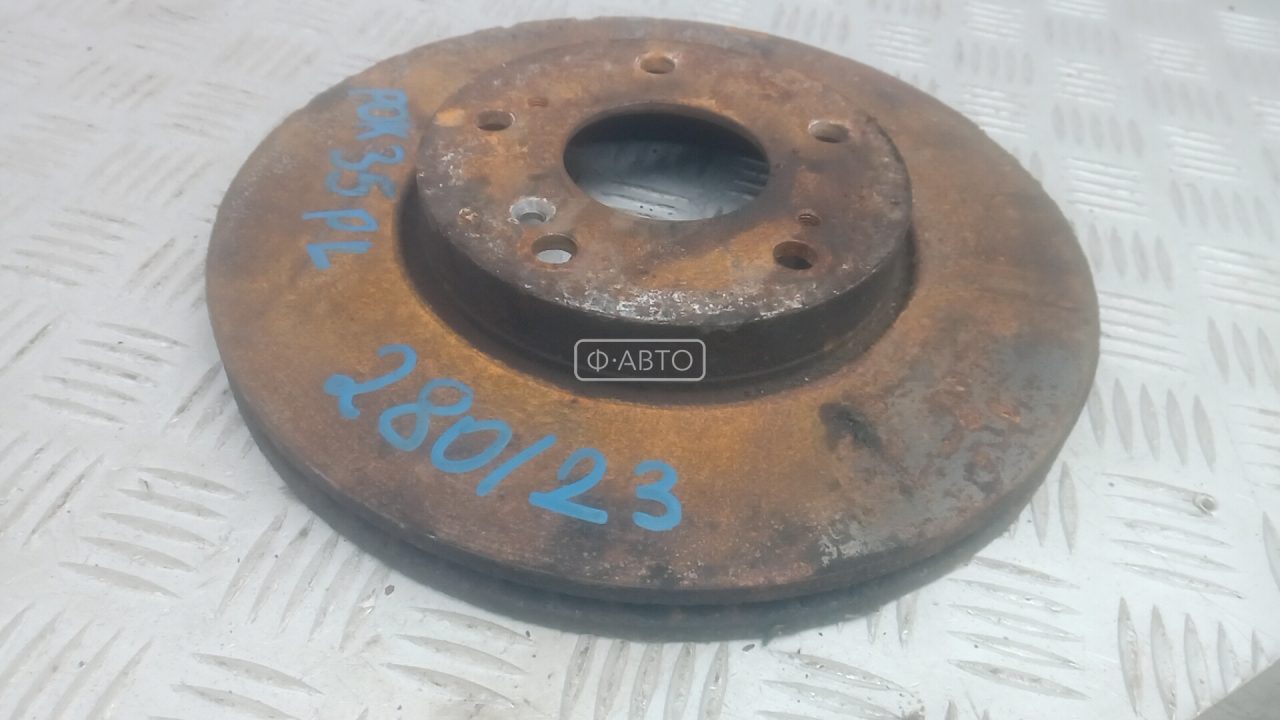 Диск тормозной передний