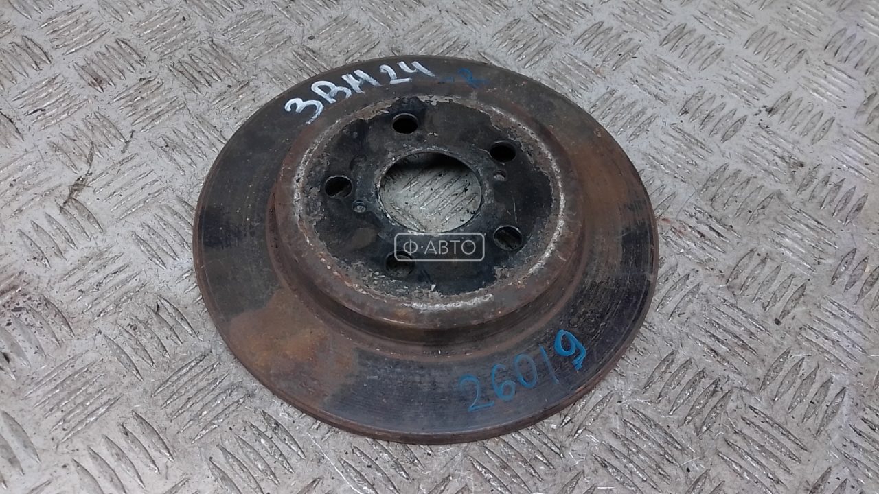 Диск тормозной задний