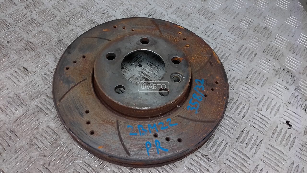 Диск тормозной передний
