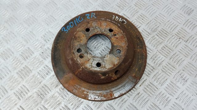 Диск тормозной задний